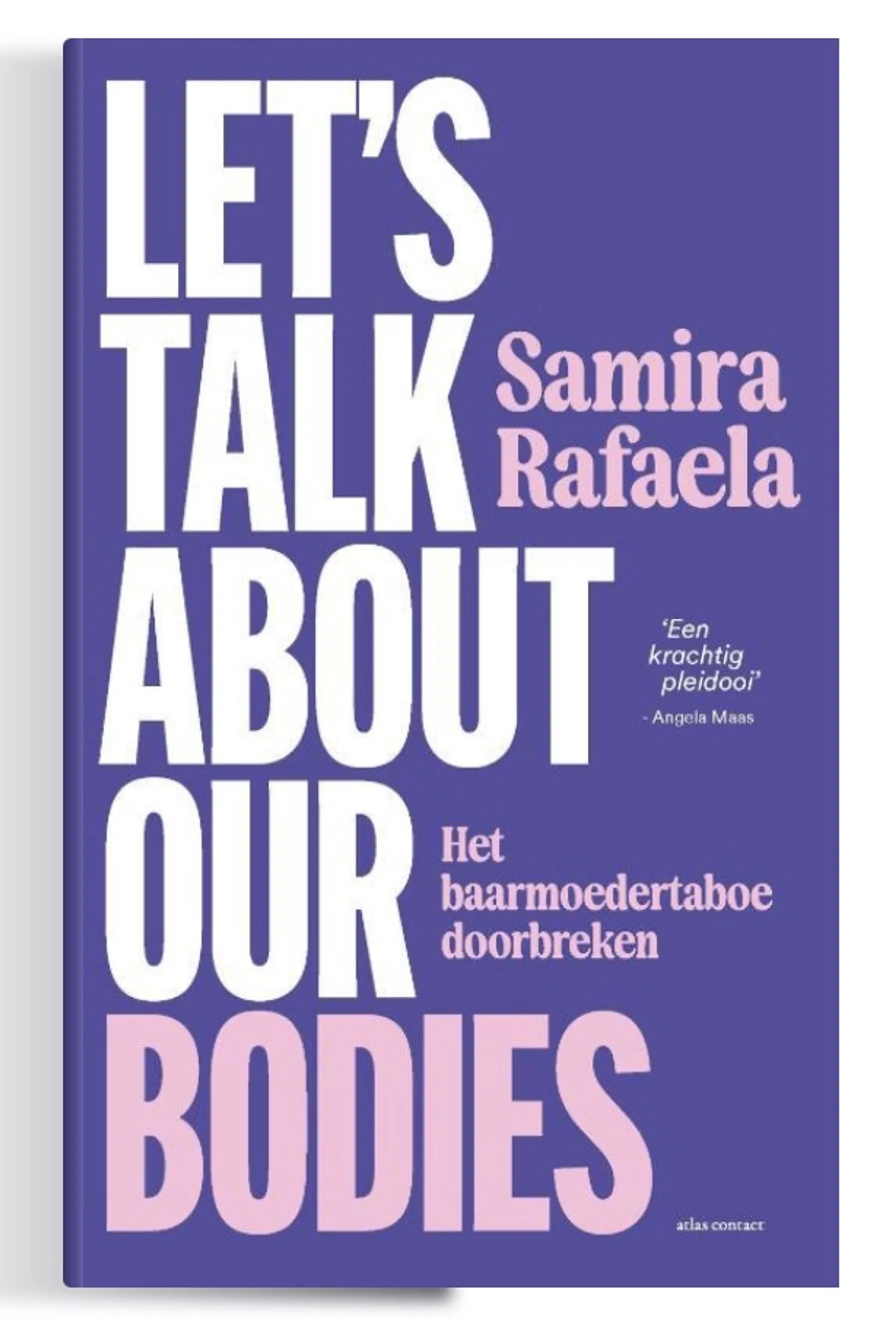Paarse cover 'Let's talk about our bodies'